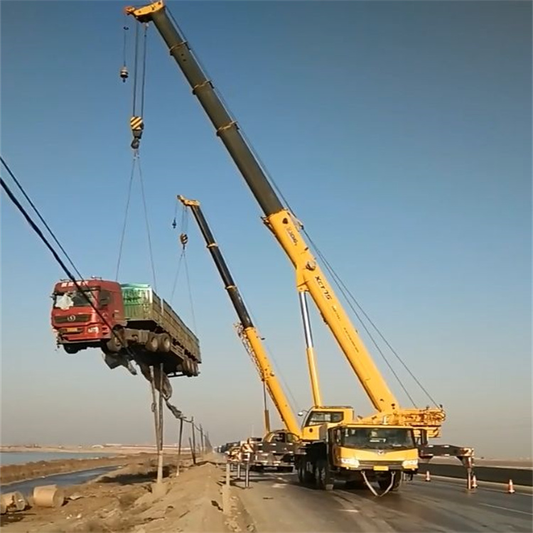 五峰吊车怎么吊货车